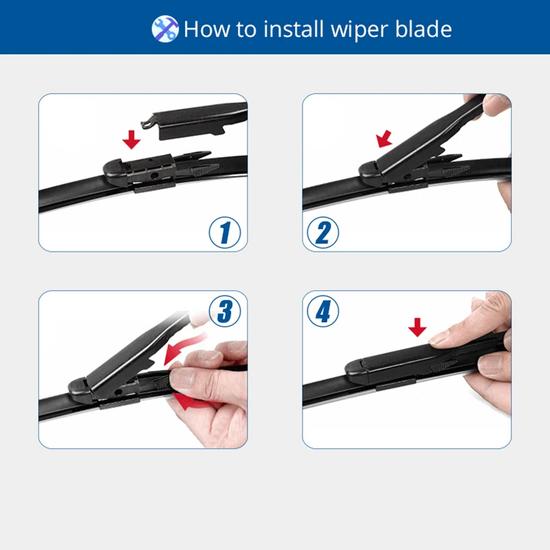 Oge Wiper Blades For Nissan Qashqai J10 2006 2007 2013 2008 2009 2010 2011 2012 2013 High Quality Car Windscreen Rubber