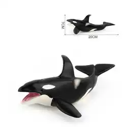 Морские жизни животные кит модели Фигурки Статуэтки Игрушки орнамент Декоративный Рождественский подарок для раннего детства для детей 20