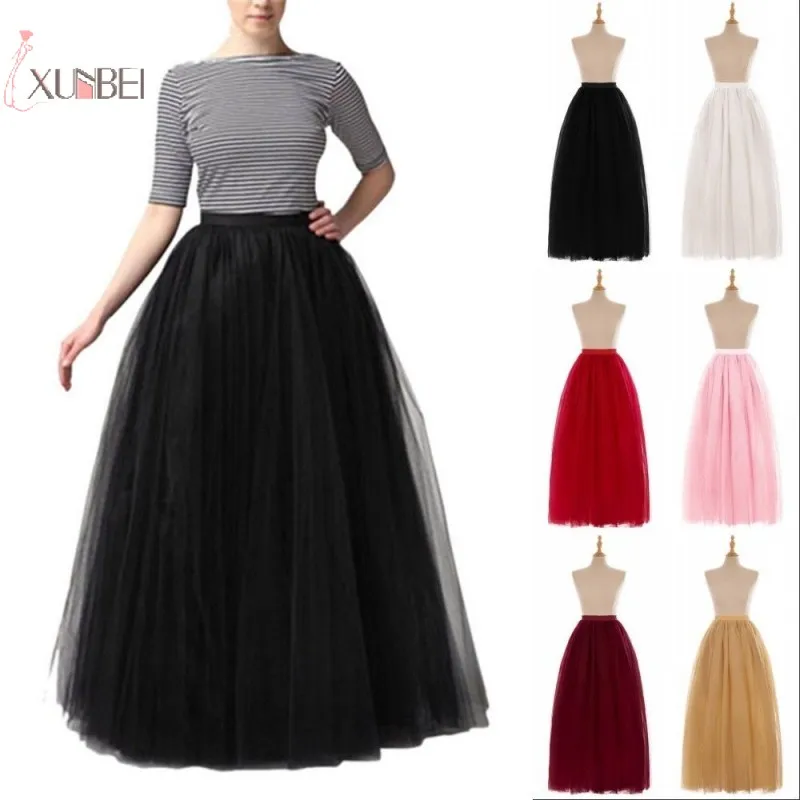 

Long Bridal Wedding Petticoat Crinoline Ball Gown Skirt Underskirt Wedding Accessories Jupon Marriage New