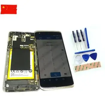 

100% Tested well AMOLED LCD FOR ZTE AXON MINI B2016 Display with Touch Screen digiziter free shipping with frame