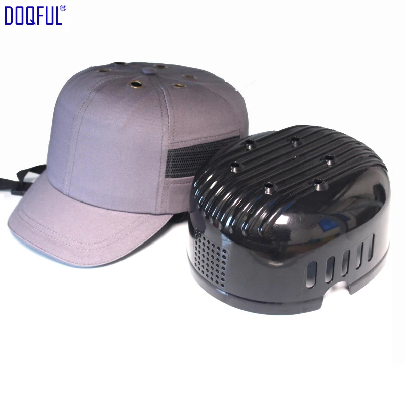 

Deepen Work Safety Bump Cap Helmet Breathable Baseball Welder Hat Head Protection Caps Workplace Anti-smashing Riding Grey Blue