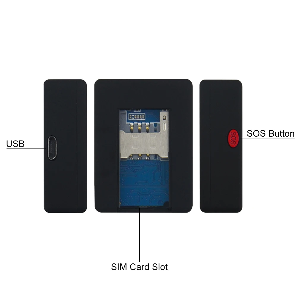 Мини трекер nobox без GPS модуля GPRS LBS Mini A8 4 диапазона GSM локатор отслеживание в