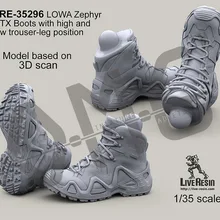 [Масштабная модель комплект] живая Смола LRE-35296 1/35 LOWA Zephyr GTX Boots