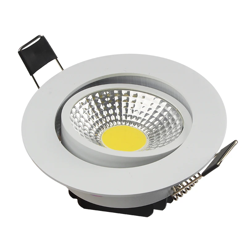 Super Bright Dimmable Led Downlight COB Lamp 3w 5w 7w 12w Recessed Spot Lights Bulbs Indoor Home led downlight recessed ceiling spotlight