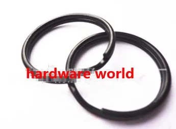 Черное кольцо для ключей 30 мм * 2.8 100 шт.|key ring findings|key charmkey supplies |