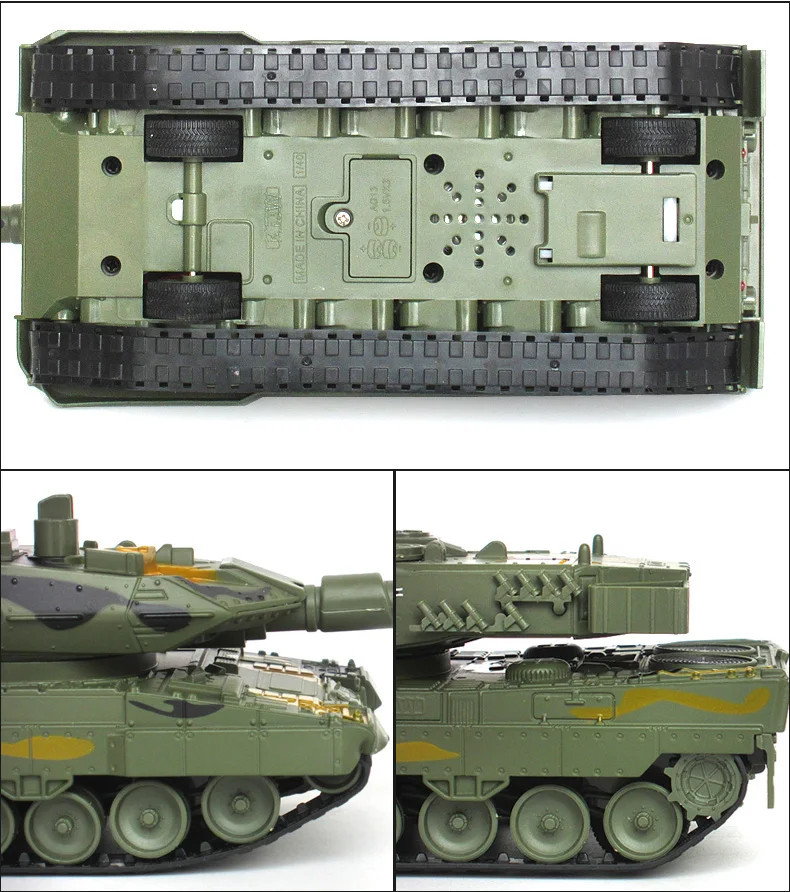 2A6 основной боевой танк сплав Броня боевой автомобиль Леопард Танк Игрушка