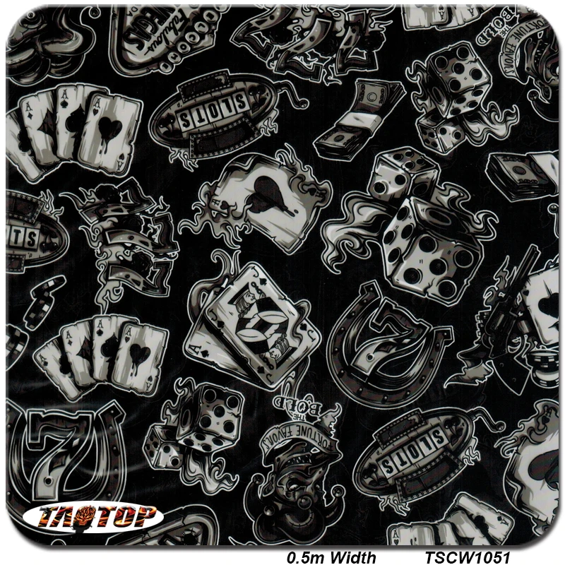 Activator 5M Carbon Black Hydrographics Hydro Dipping Hydrographic Film 