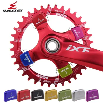 

WUZEI 4 PCS Sprockets Bolt Bicycle Chainwheel Screws CNC 7075 Road MTB Bicycle Disc Screw for Crankset Bicycle Parts