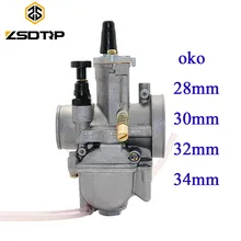 Универсальный ZSDTRP запчасти OKO 28 30 32 34 мм карбюратор для мотоцикла Carb белый цвет чехол для OKO all racing motor engine