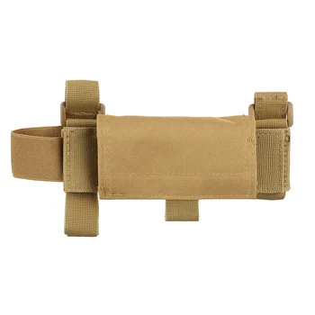 

Nylon Tactical Rifle Cheek Rest Riser Pad Multifunctional tactical escort bag accessory kit tactical large bullet bag