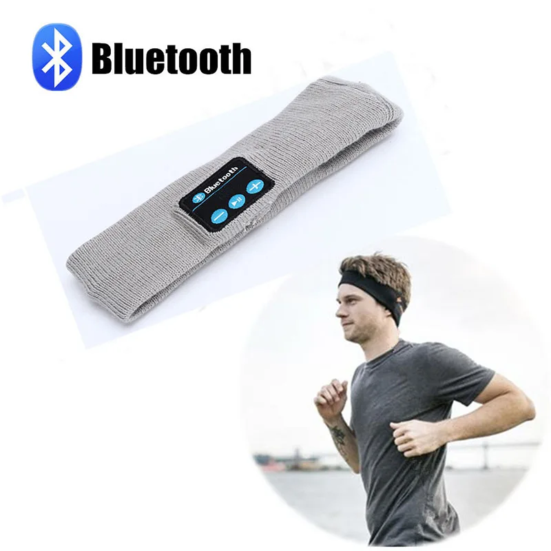 Беспроводные Bluetooth наушники Vapeonly вязаная Музыкальная гарнитура с микрофоном для