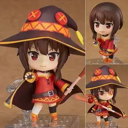 Аниме Konosuba Божье благословение на этот замечательный мир Megumin Nendoroid 725 фигурку игрушечная Статуэтка