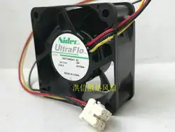 Шасси-вентилятор Nidec 6025 U60T24MGA7-52 DC24V 0.06A 6 см 3-линия silent рассеивания тепла вентилятор