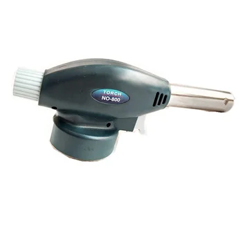 

Flame Gas Camping BBQ Flamethrower Butane Lighter Automatic Piezoelectricity Ignite Soldering Welding