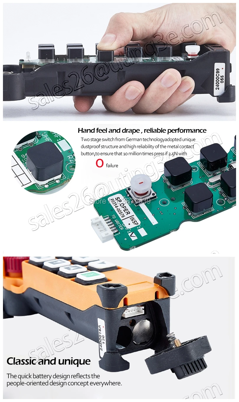 Uting ce fcc F24-6D (2 transmissor +