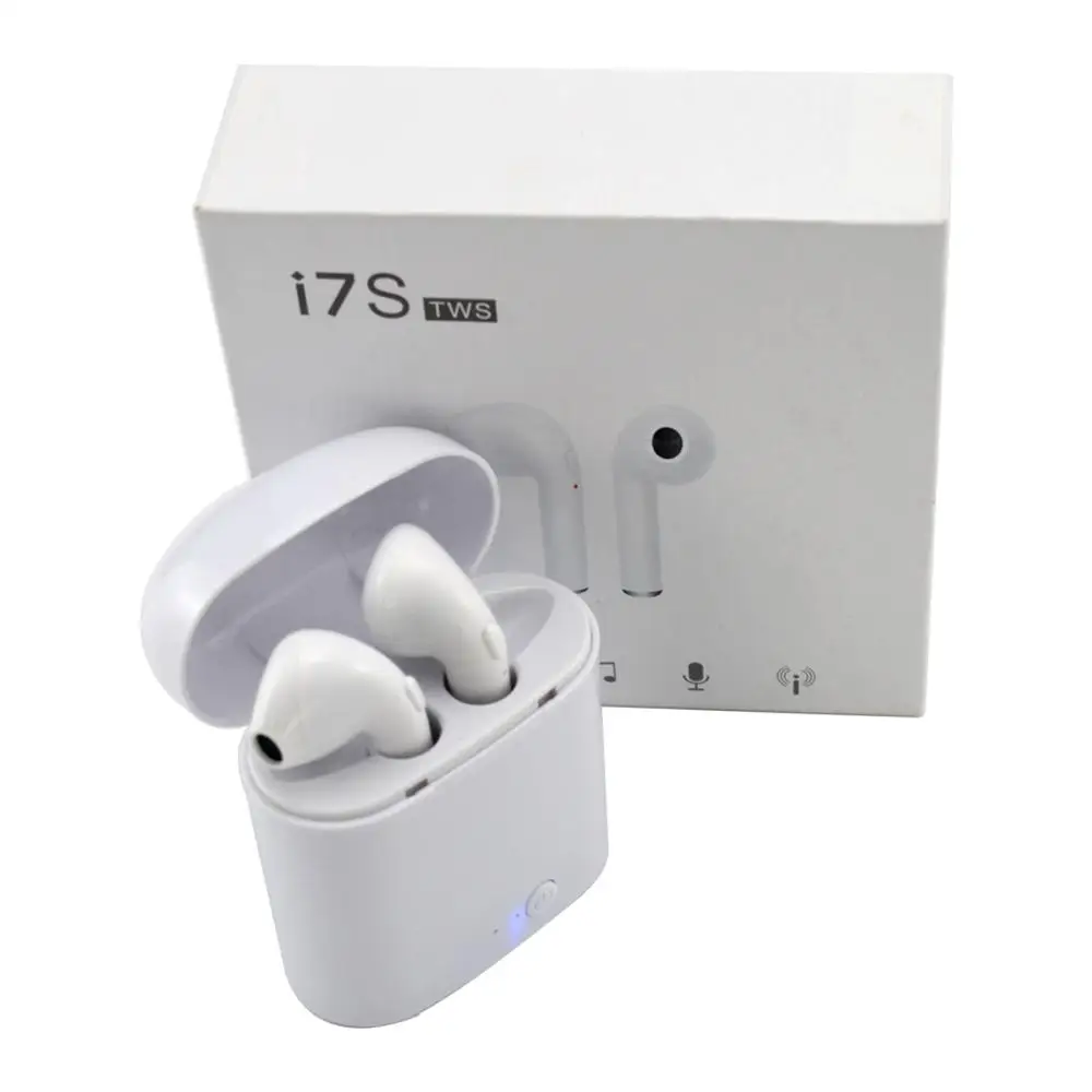 I7 tws беспроводные наушники 5 0 Bluetooth гарнитура Aire для мобильных телефонов |