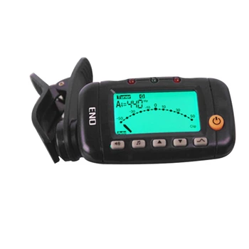 

HOT-Guitar Tuner Metronome Tone Generator 3 In 1 Electronic Tuner For Guitar Ukulele Bass Violin Portable Clip Tuner Accessori