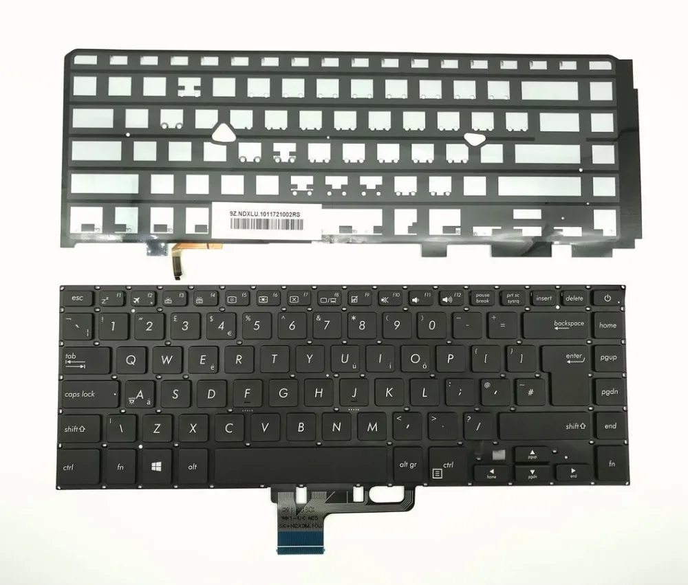 

UK backlight keyboard for Asus ZenBook Pro UX550VE 0KNB0-4624UK00 NSK-WK1BU