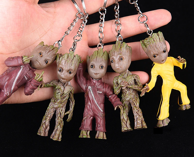 Guardians Of the Galaxy Dancing Groot Key chain  Comicstoy