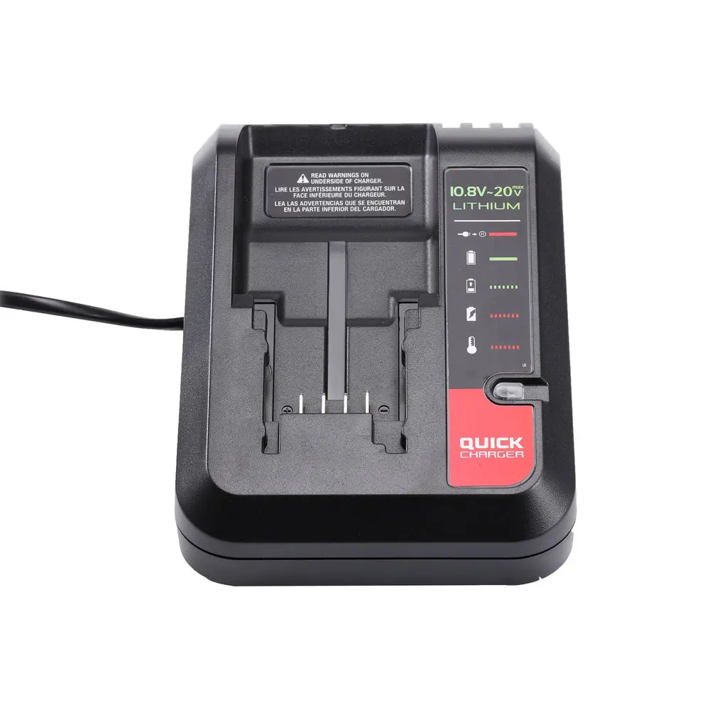

VANON PCC692L Li-ion Battery Charger For Black Decker Porter Cable Stanley 10.8V 14.4V 18V PCC690L L2AFC FMC690L FMC688L 686L