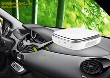 Car Air Purifier Solar Anion Humidifier Ionizer Car Air Freshener Oxygen Bar