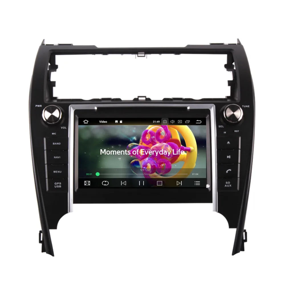 Android 8.0 Octa Core 8'' LCD 4GB+32GB Car PC GPS Head Unit For Toyota Camry European American 2012- Radio Multimedia Player |