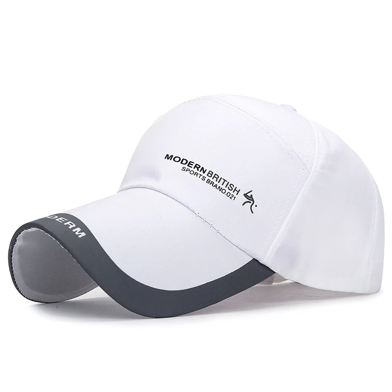 

2019 Spring and autumn new long visor baseball cap low-cost impulse hat outdoor leisure quick-drying fishing cap