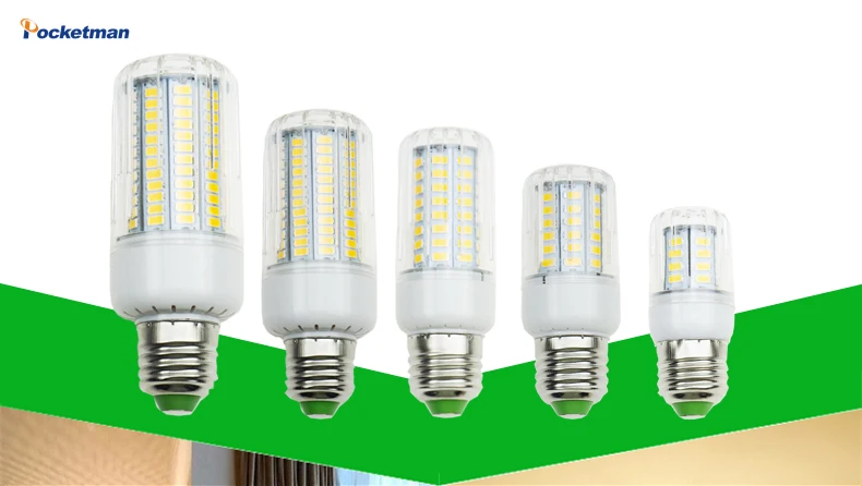 E27 220 V Светодиодный светильник 5730 SMD светодиодный лампы E14 кукурузы 50 W 40 W 30 W 25 W 15 W 12 W 7 W светодиодный s лампа Bombillas лампа лампочки ампулы освещение