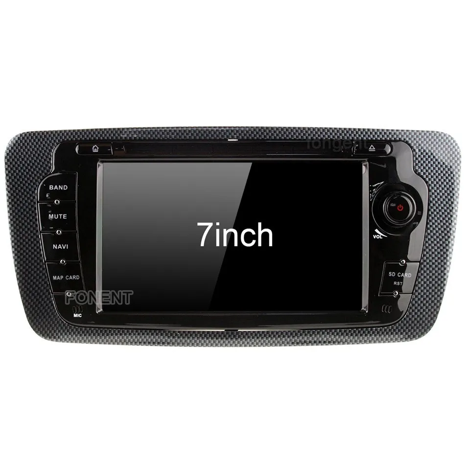 Sale IPS Android 9.0 Unit 4Gb+64Gb 8-Core RDS Car DVD Radio GPS Navi Multimedia Player for Seat Ibiza 2012 2013 2014 GPS Radio Stereo 0