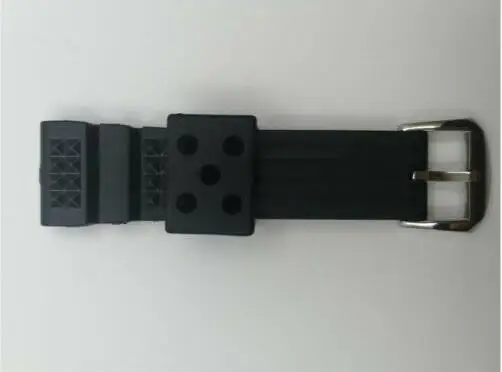 Мягкий резиновый вафельный ремешок для часов HIMQ MM300 SBDX001/012/01 6105 22 мм|Ремешки часов|