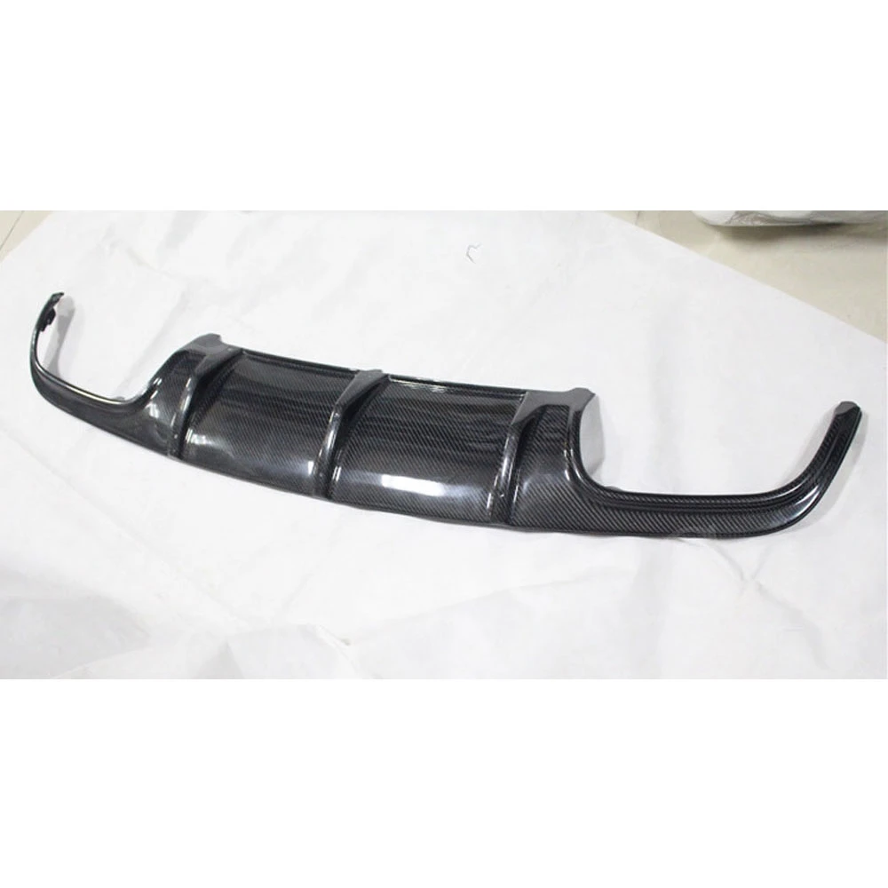 Задний диффузор для губ из углеродного волокна Mercedes Benz C Class W204 C63 AMG 2008 2009 2010 2011