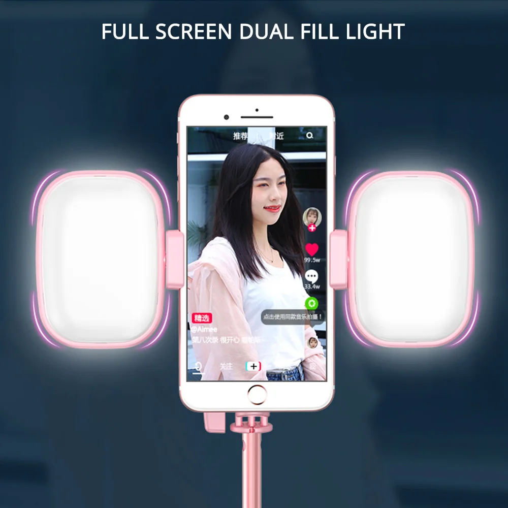 Spash Универсальный 1,7 м Bluetooth селфи палка штатив селфи с кольцом светильник держатель телефона для смартфона huawei Xiaomi iphone