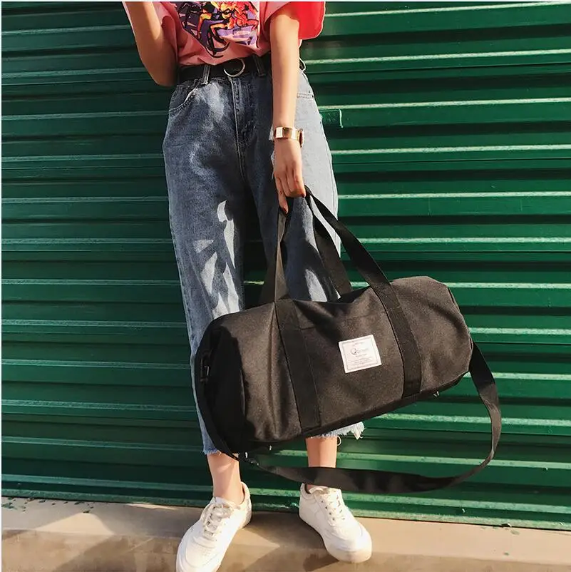 Многофункциональная сумка для путешествий, кемпинга, высокого качества, для фитнеса, спортзала, спортивные сумки для мужчин и женщин, Водонепроницаемая спортивная сумка, сумка для наружного хранения - Цвет: black