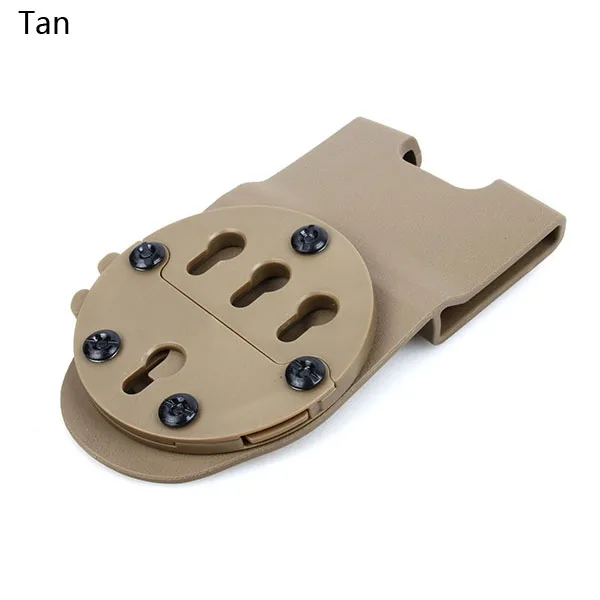 

PPT Airsoft Tactical Drop Pistol Platform GC Mounting System G17 1911 Waist Hanging Holster Platform for Hunting gs7-0081