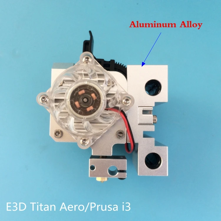 1 set Assembled Prusa i3 Aero Upgrade Kit -Titan Aero Upgrade kit extruder + Aluminum Prusa i3 MK2 X carriage Titan Aero Mount багажники aero