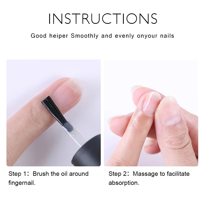 LAKIMU New Gel Nail Cuticle Oil Nourishment Oil Permanente Treatment Fruits Flavor Care Nail Art Cuticle Oil for Manicure Tool