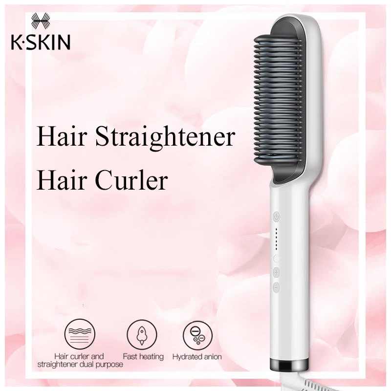 K SKIN KD380 выпрямитель для волос щетка электрическая волосы прямые бигуди расческа
