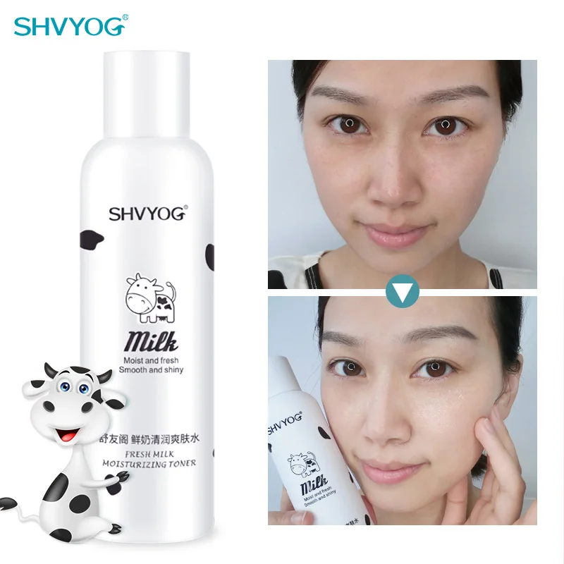 

SHVYOG Face Tonic Toner Pore Minimizer Glycolic Acid Skin Care Whitening Toners Milk Essence Control Oil Anti-Aging