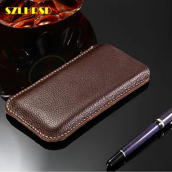 

for Xiaomi Redmi Note 8 pro Genuine Leather phone bags for Xiaomi Redmi 8A Dual Cases cover slim pouch stitch sleeve Mi 8 lite