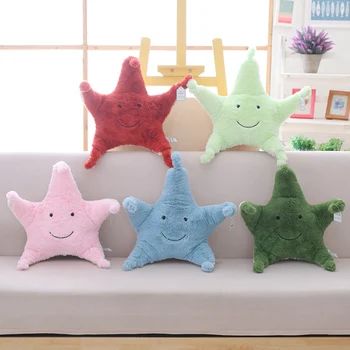 

1pc 30cm Soft Starfish Plush Pillow Cute Cartoon Star Stuffed Ocean Animal Doll Sofa Home Cushion Toys Friends Birthday Presents