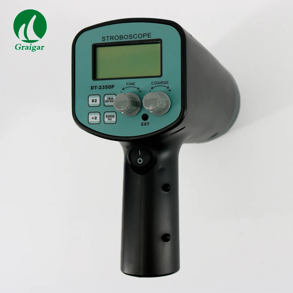DT2350PD ЖК дисплей Портативный Стробоскоп метр флэш-анализатор широкий диапазон измерений и высокое разрешение диапазон: 50~ 30000 FPM