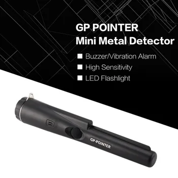 

Handheld Mini Pinpointing Metal Detector GP POINTER Gold Silver Coin Treasure Finder Hunting Search Vibration Alarm