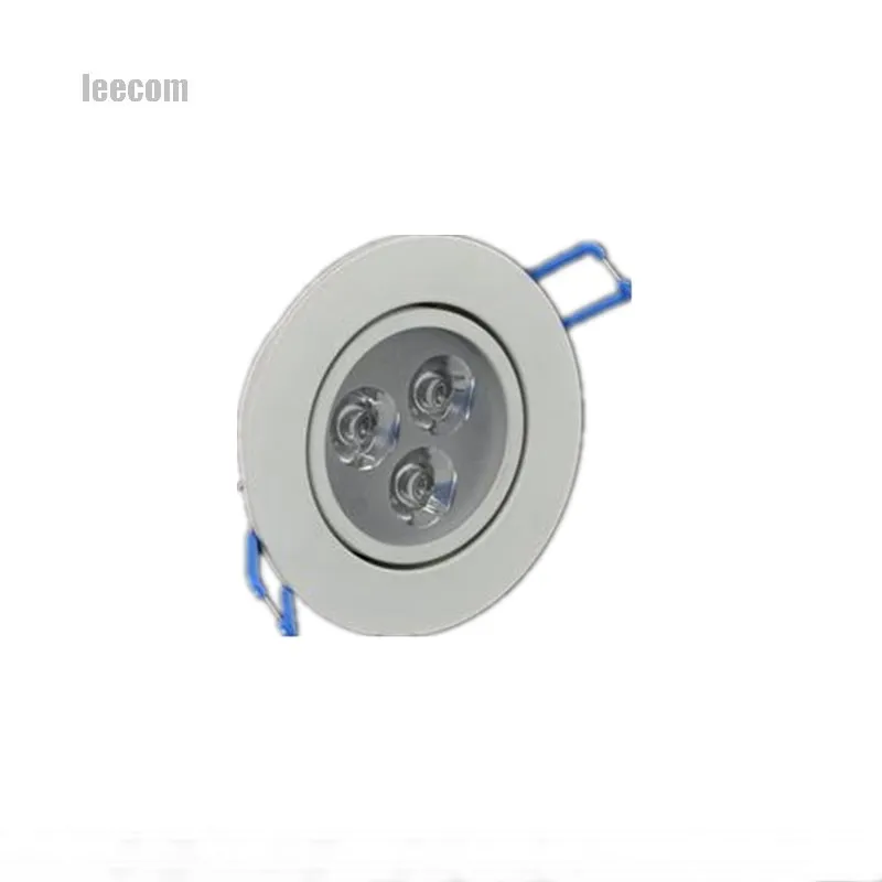 

2017 Led Spotlight Teto Free Shipping:new Style 1pcs 3*1w Down Light,,ac95-265v Lighting,with High Brightness,free Shipping