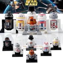 DR. TONG 60 шт./лот Star W R2D2 BB8 SW424 RSF7 RSD8 S RsD8 C110p RSJ2 классический набор модель строительные блоки детские игрушки X0149
