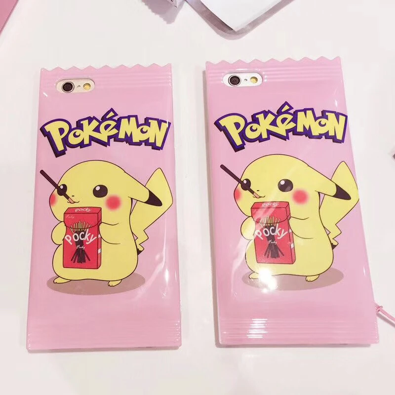 

Pink Candy Case For iPhone X 8 6 6S 7 Plus Back Cover Fashion Skin Shell