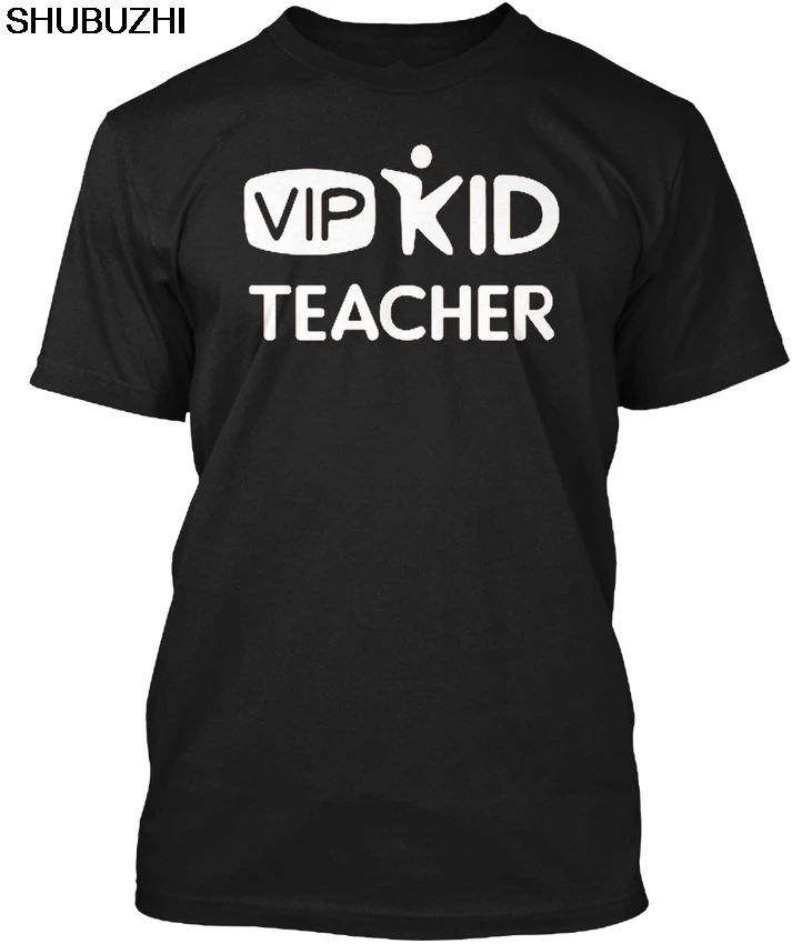 Cool Shirt Designs O-Neck Graphic Short Sleeve Mens Vipkid Teacher T Shirts sbz1185