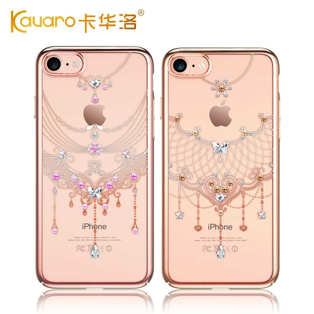 bilder für Original KAVARO Handy Fällen Für Apple iPhone 7/Plus Luxus Harte Rückseitige Abdeckung Strass Fall Mit Kristalle von Swarovski bilder für Original KAVARO Handy Fällen Für Apple iPhone 7/Plus Luxus Harte Rückseitige Abdeckung Strass Fall Mit Kristalle von Swarovski