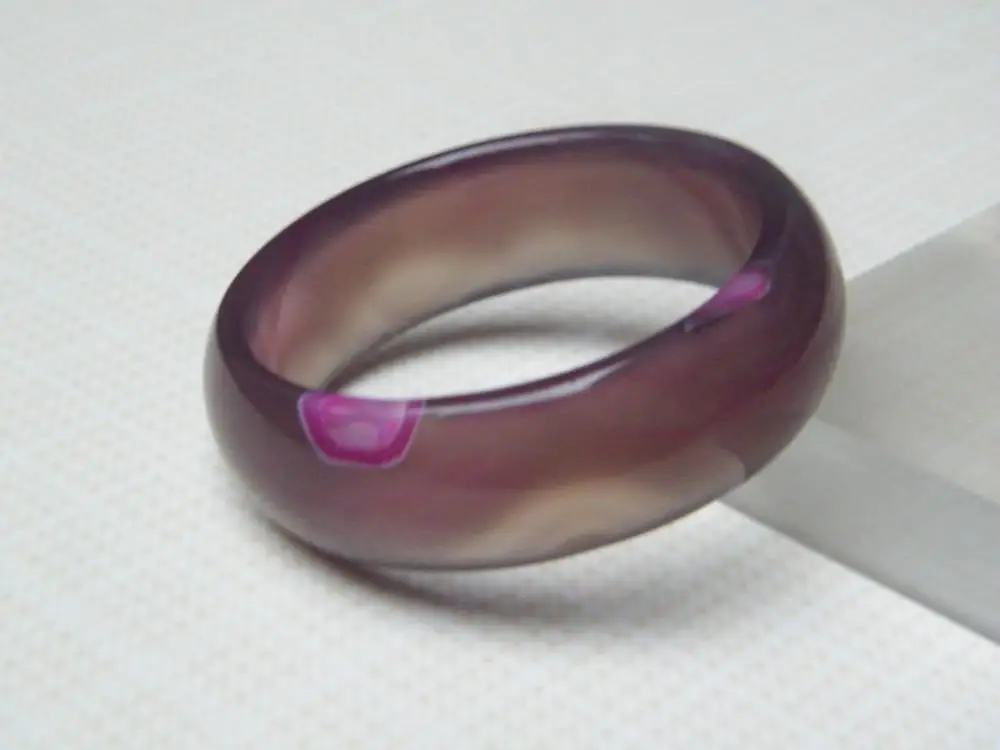 

FREE SHIPPING>>>@@ NEW CHINA JADE JEWELRY NATURAL CRYSTAL CHALCEDONY JADE BRACELET 60MM NEW