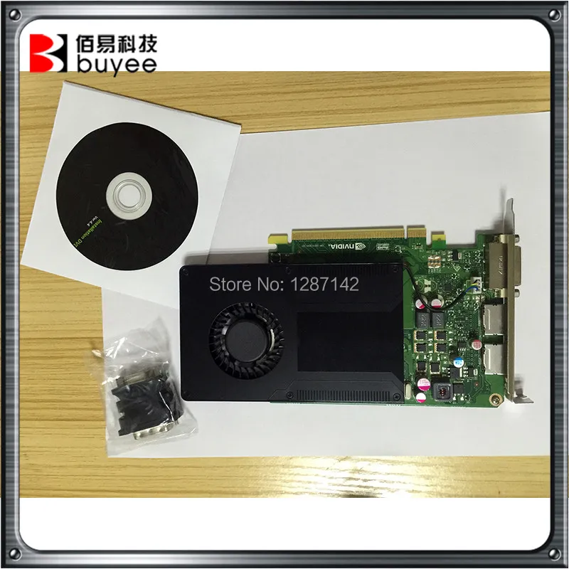 Original For DELL Quadro K2200 4GB DRR3 Graphic Cards GPU VGA Video Card Replacement