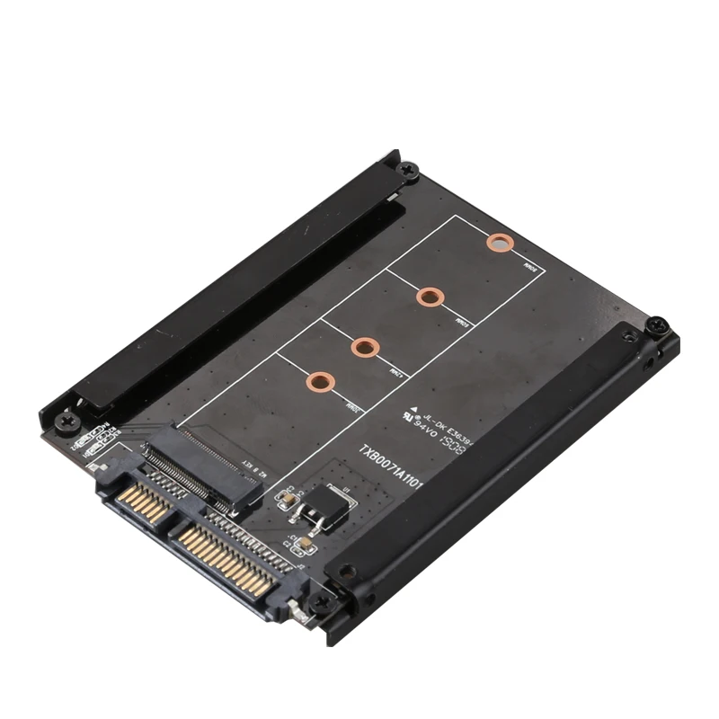 Плата адаптера расширения DIEWU M.2 NGFF SSD на 2 5 SATA 22Pin 6 Гбит/с разъемом для корпуса M2